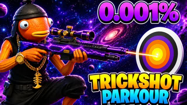 ๐ฃ๐ธ๏ธ VERY STICKY TRICKSHOT PARKOUR ๐ฏ๐งช โ Fortnite Creative map