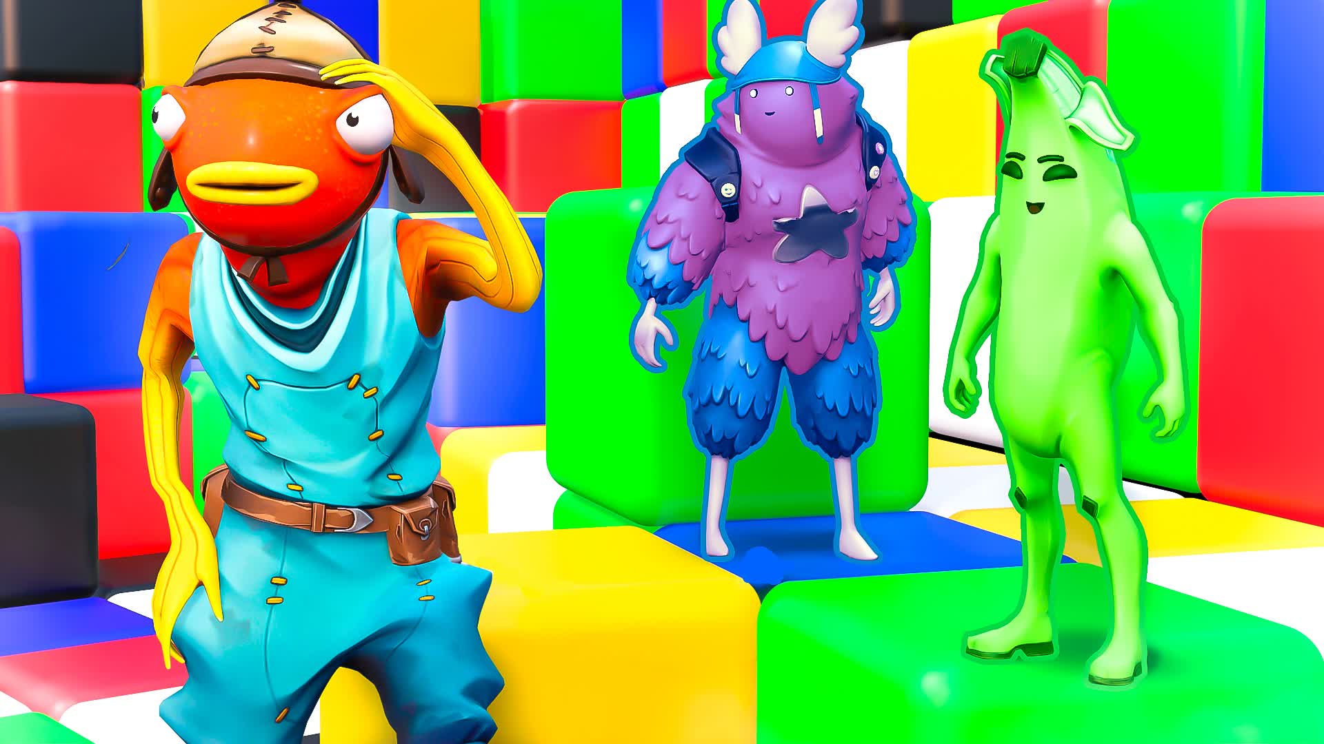 🤫Color Hide and seek — Fortnite Creative map