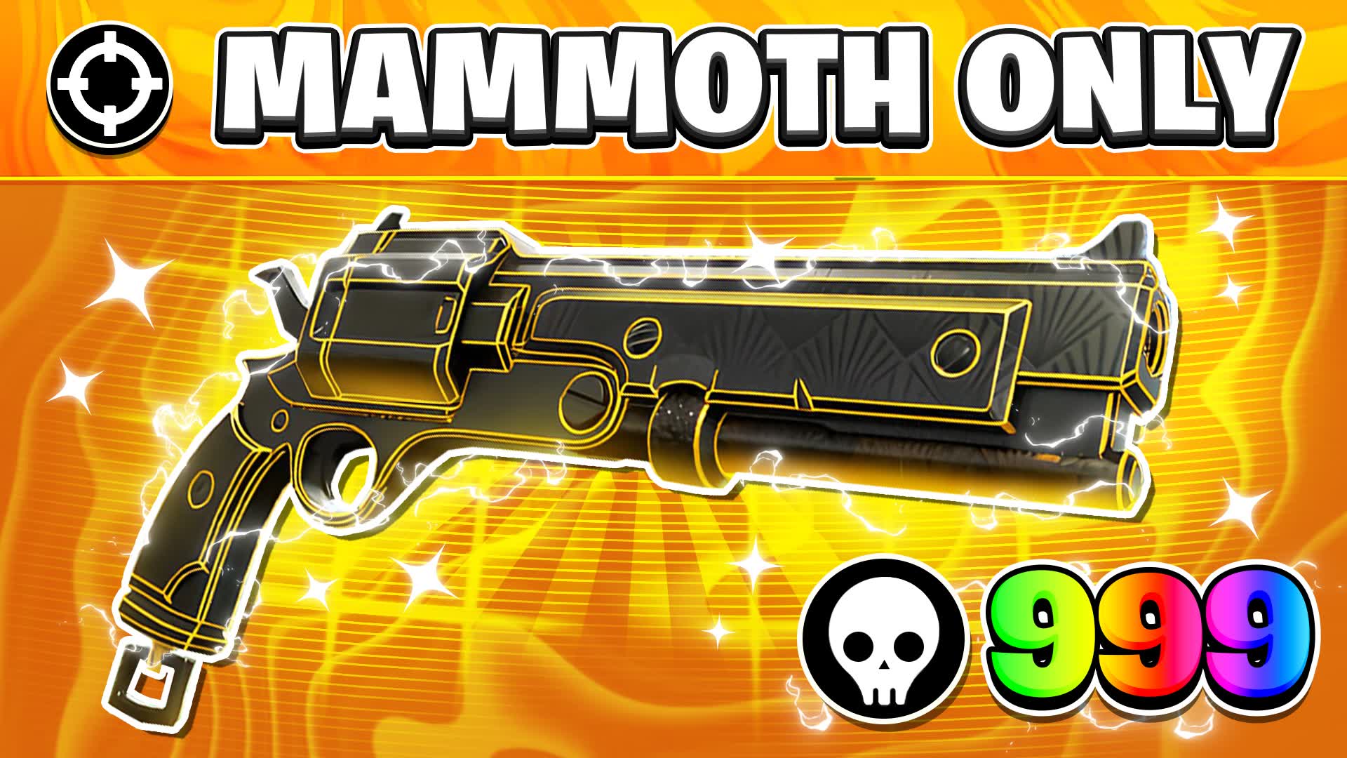 ⭐️MAMMOTH PISTOL🎯 ONE SHOT — Fortnite Creative map