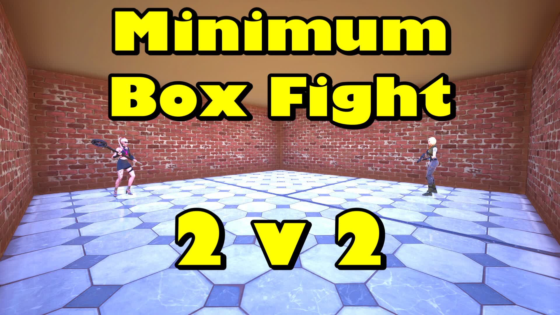 Minimum Box Fight 2 v 2 — Fortnite Creative map