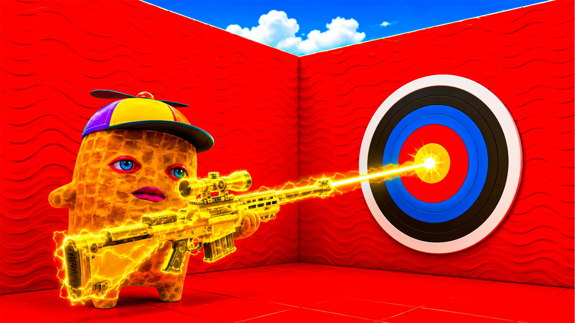TURBO TRICKSHOT DEATHRUN — Fortnite Creative map