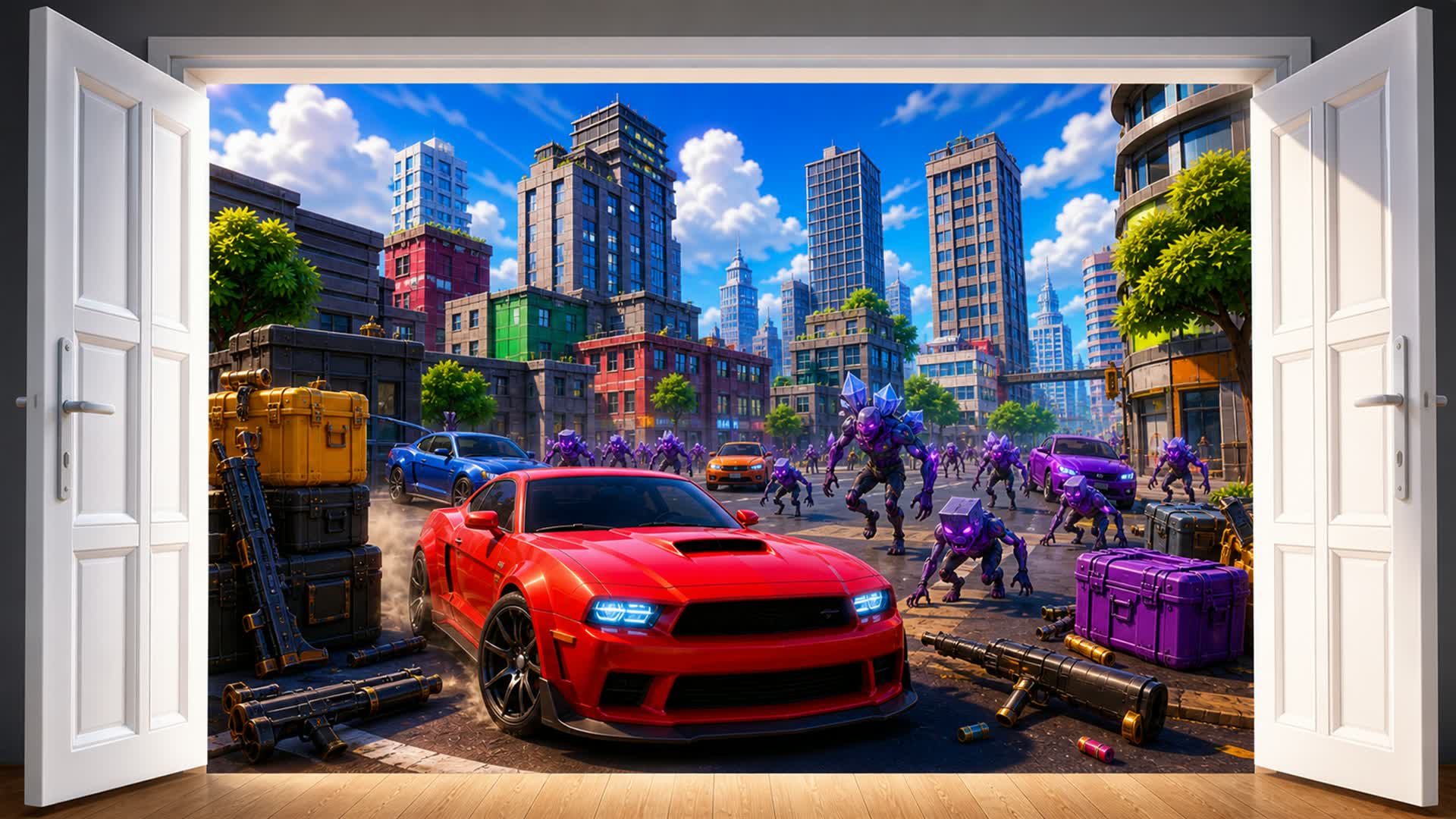 ZOMBIE CITY: OUTBREAK — Fortnite Creative map