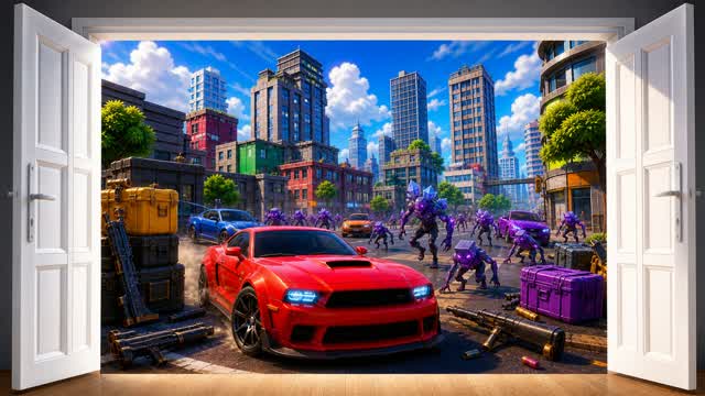 ZOMBIE CITY: OUTBREAK — Fortnite Creative map