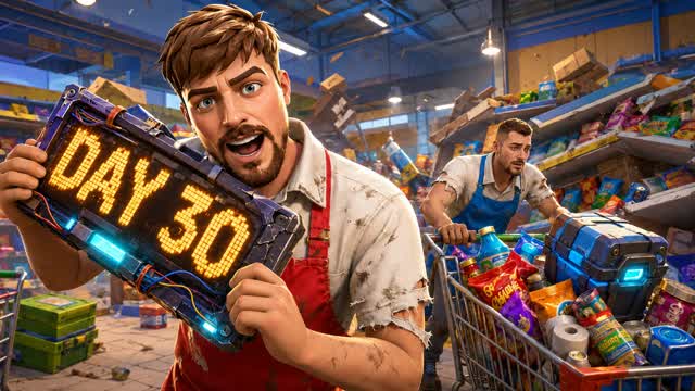 Last To Leave Grocery Store, Wins 250K🛒 — Fortnite Creative map
