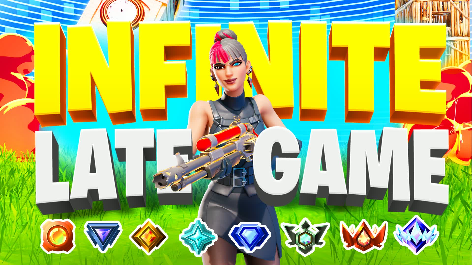 INFINITE LATE GAME β Fortnite Creative map