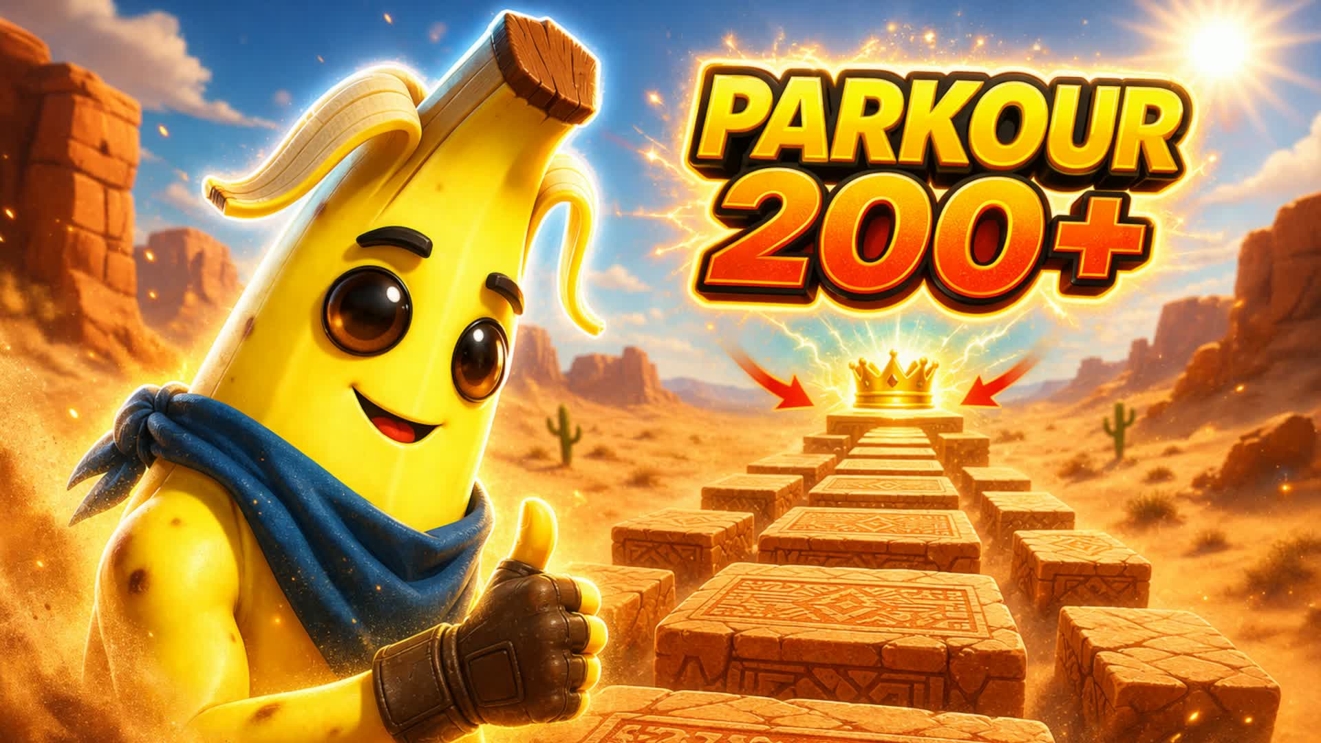 PARKOUR OBBY 200+ β Fortnite Creative map