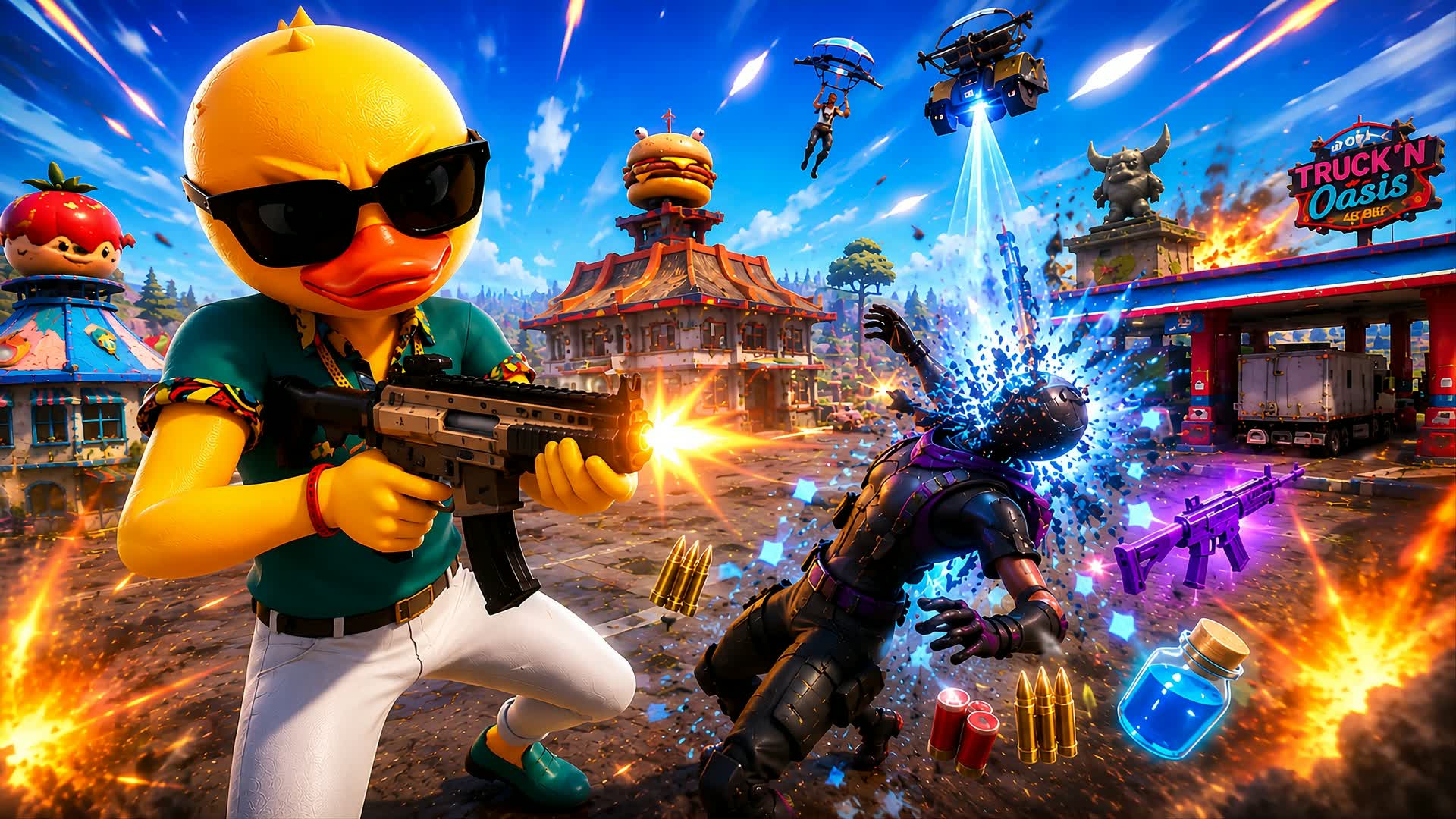 Duck City FFA β Fortnite Creative map