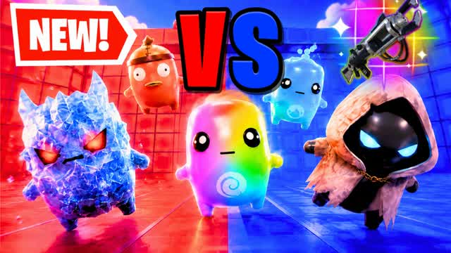 Red vs Blue Spirits — Fortnite Creative map