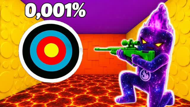 UNC SUPER TRICKSHOT PARKOUR EASY BEST — Fortnite Creative map