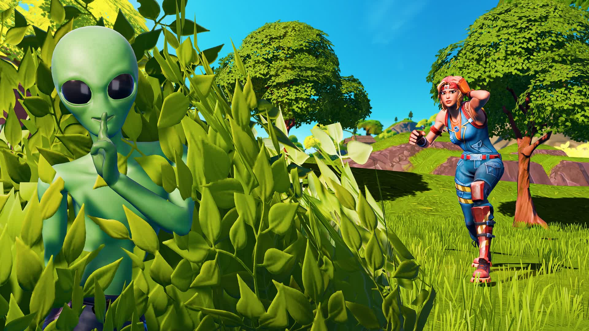 HIDE AND SEEK ποΈ BUSHCAMP ISLAND β Fortnite Creative map