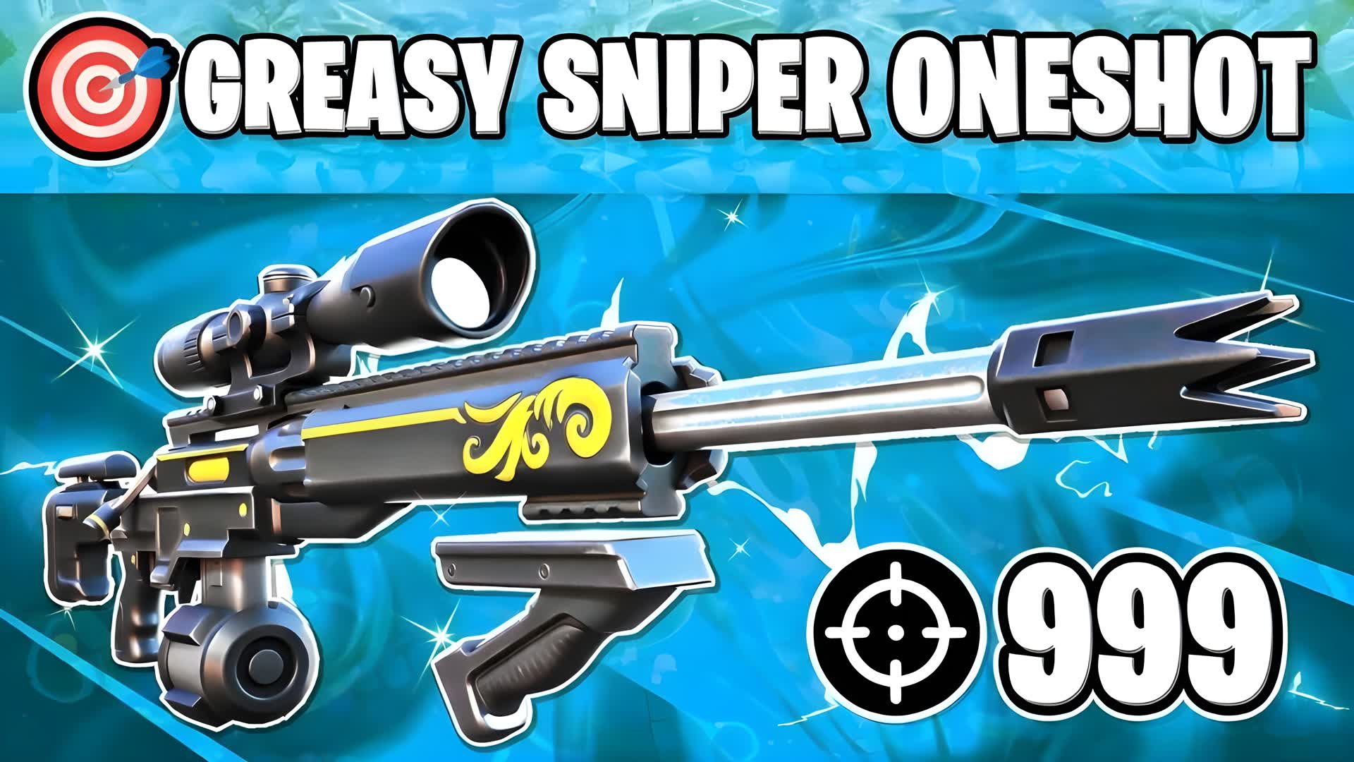 GREASY SNIPER ONE SHOT🎯 — Fortnite Creative map