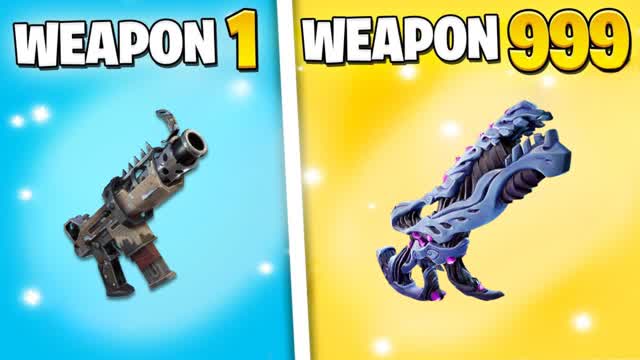 NEW GUN GAMEโญ โ Fortnite Creative map