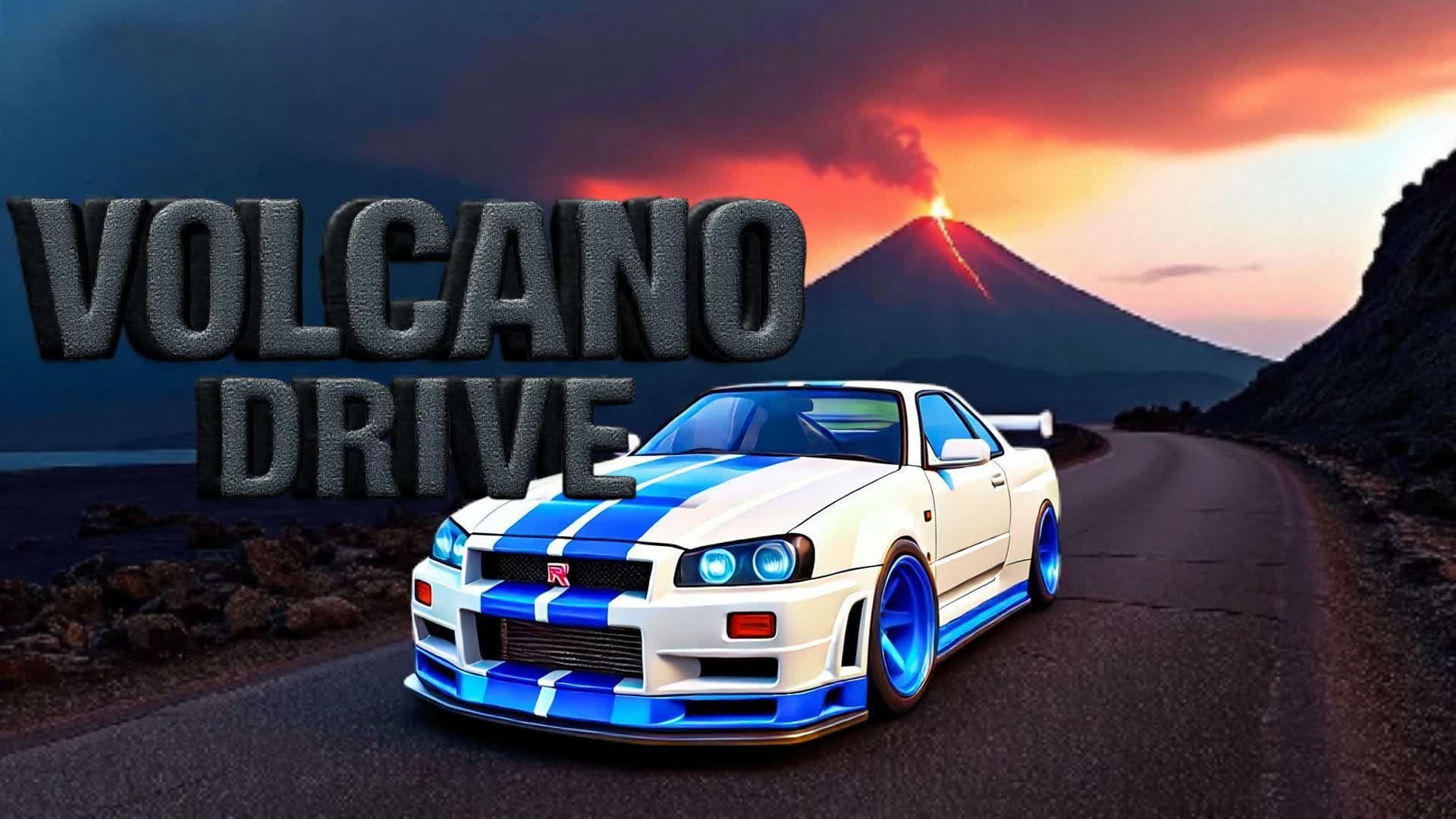 VOLCANO DRIVE CITY π₯ β Fortnite Creative map