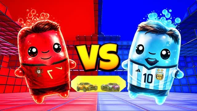 GOAT RVB RONALDO VS MESSI🔴🔵 — Fortnite Creative map