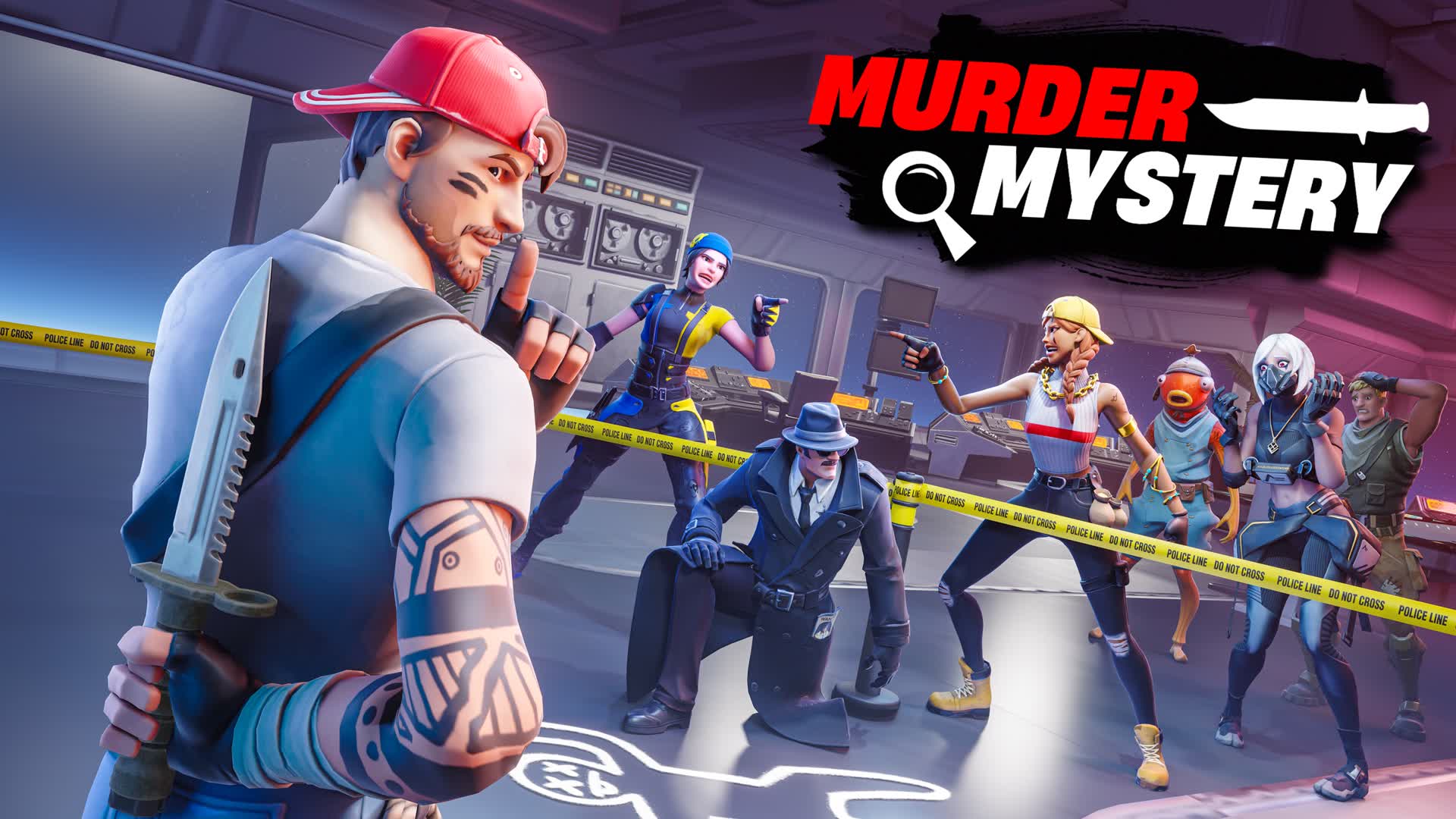 MURDERs MYSTERY โ Fortnite Creative map