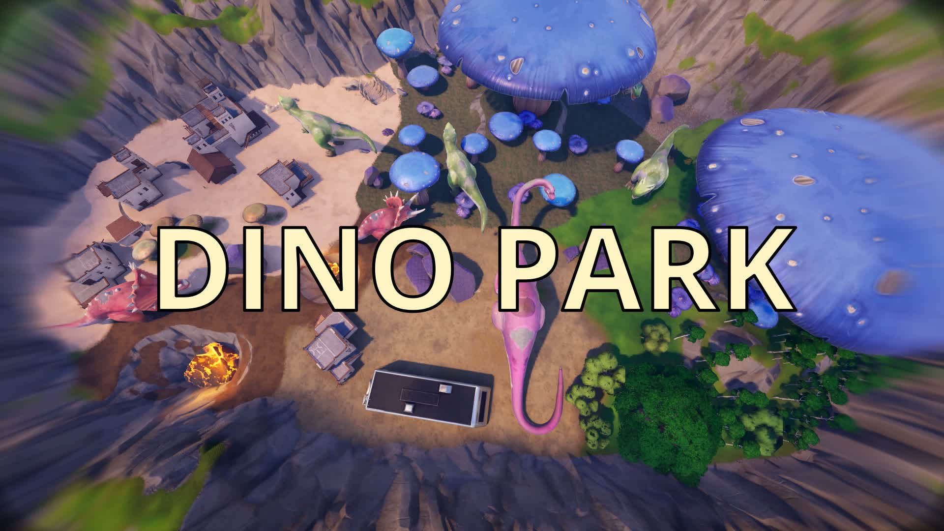 DINO PARK - FREE FOR ALL — Fortnite Creative map