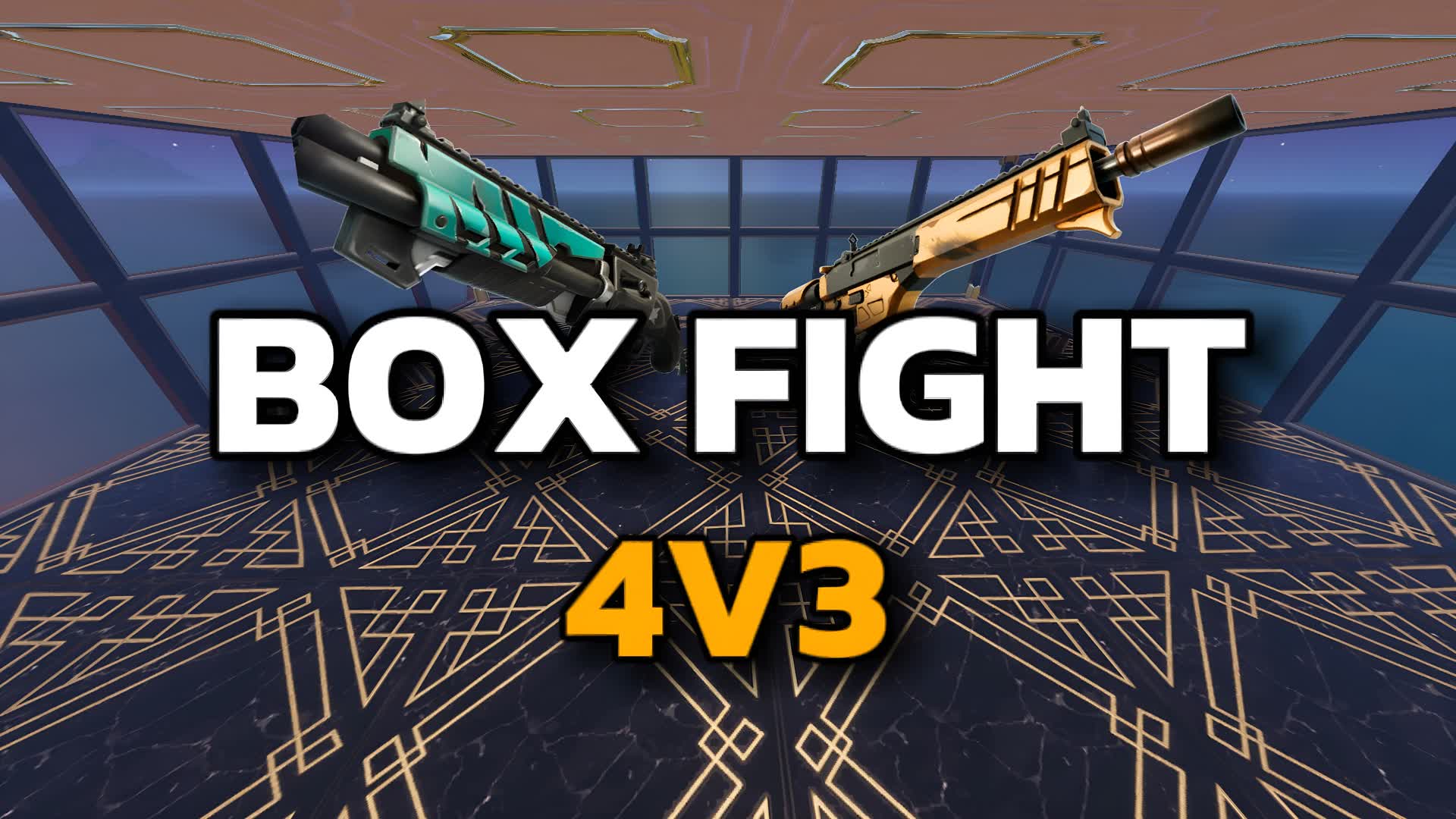 SPEED BOX FIGHT 3V4 — Fortnite Creative map
