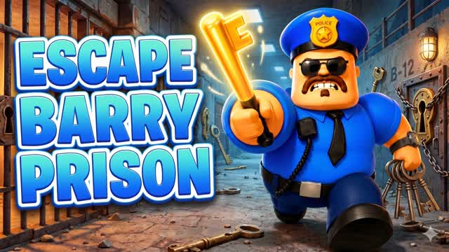 ESCAPE BARRY PRISON 🚪 67+ LEVELS — Fortnite Creative map
