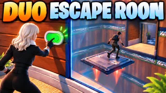 NEW DUO ESCAPE ROOM — Fortnite Creative map