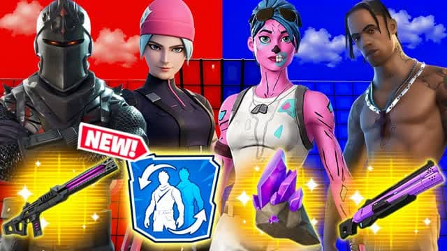 SECRET RED VS BLUE 🔴🔵 — Fortnite Creative map