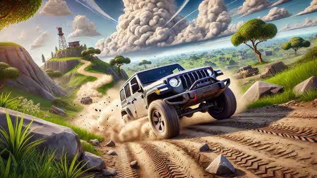 🚗DRIVE CITY🚗 — Fortnite Creative map