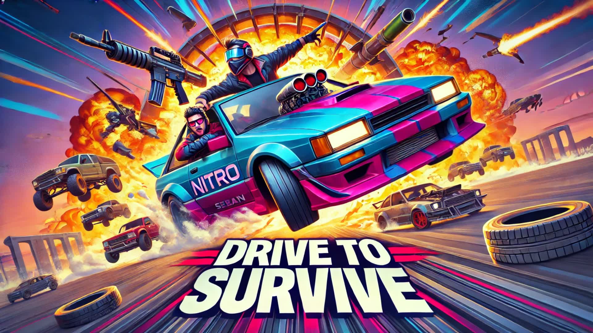 Drive to Survive — Fortnite Creative map