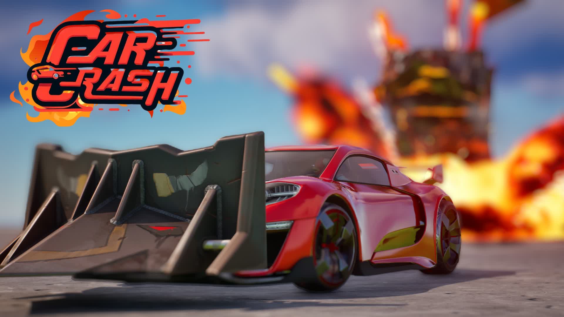 🚗CAR CRASH BATTLE🔥 — Fortnite Creative map