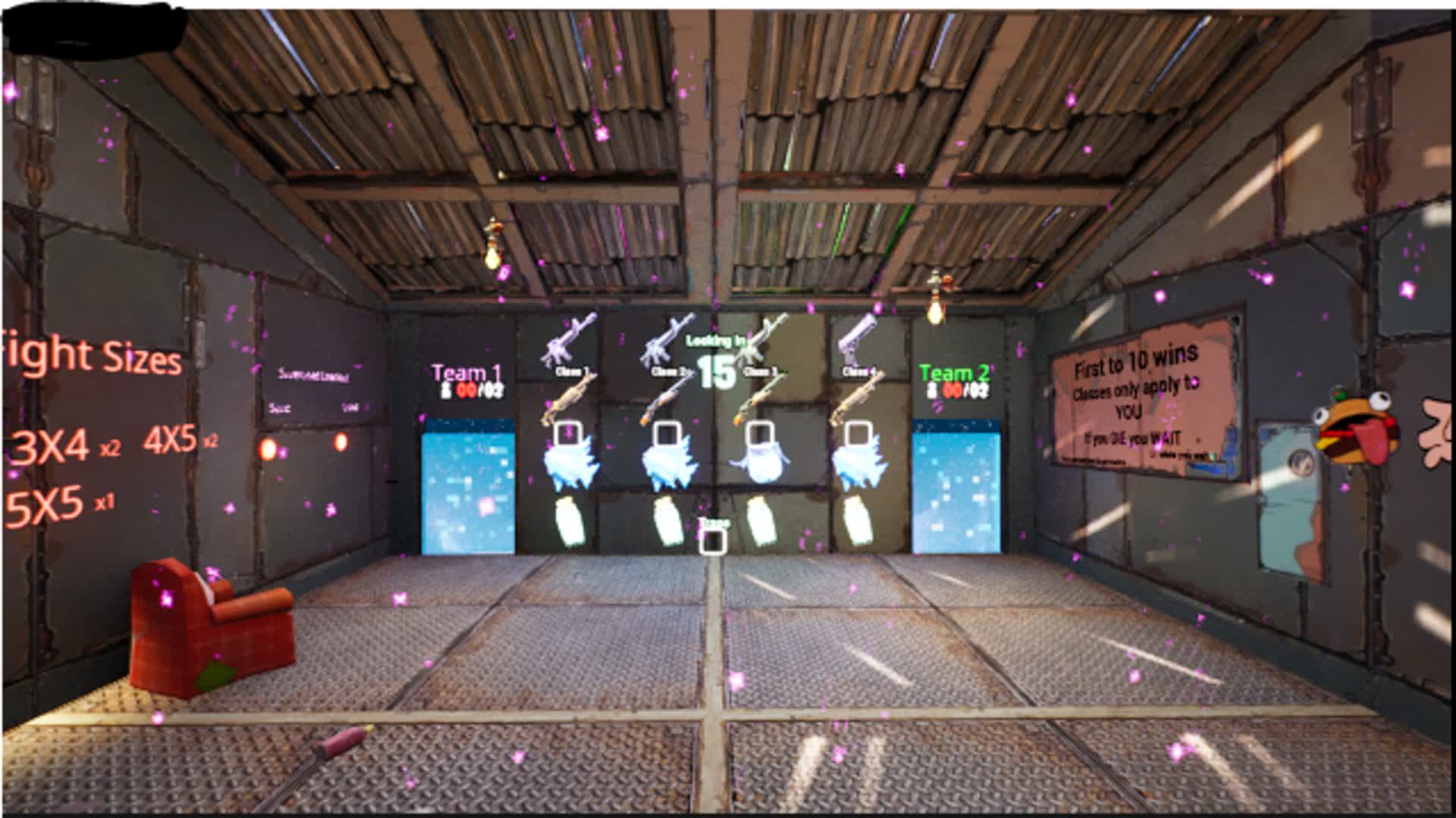 Box Fight 2v2 — Fortnite Creative map