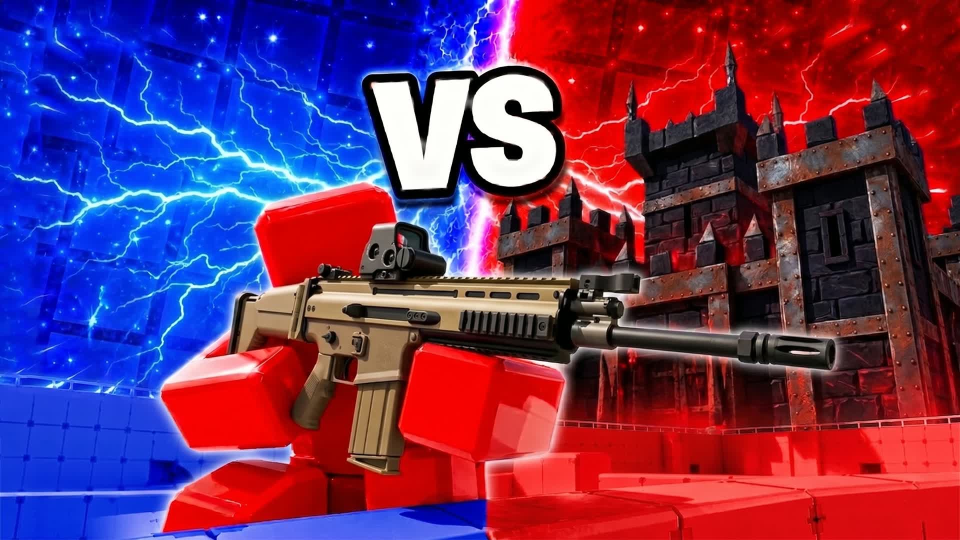 BAKA RED VS BLUE π΅π΄ β Fortnite Creative map
