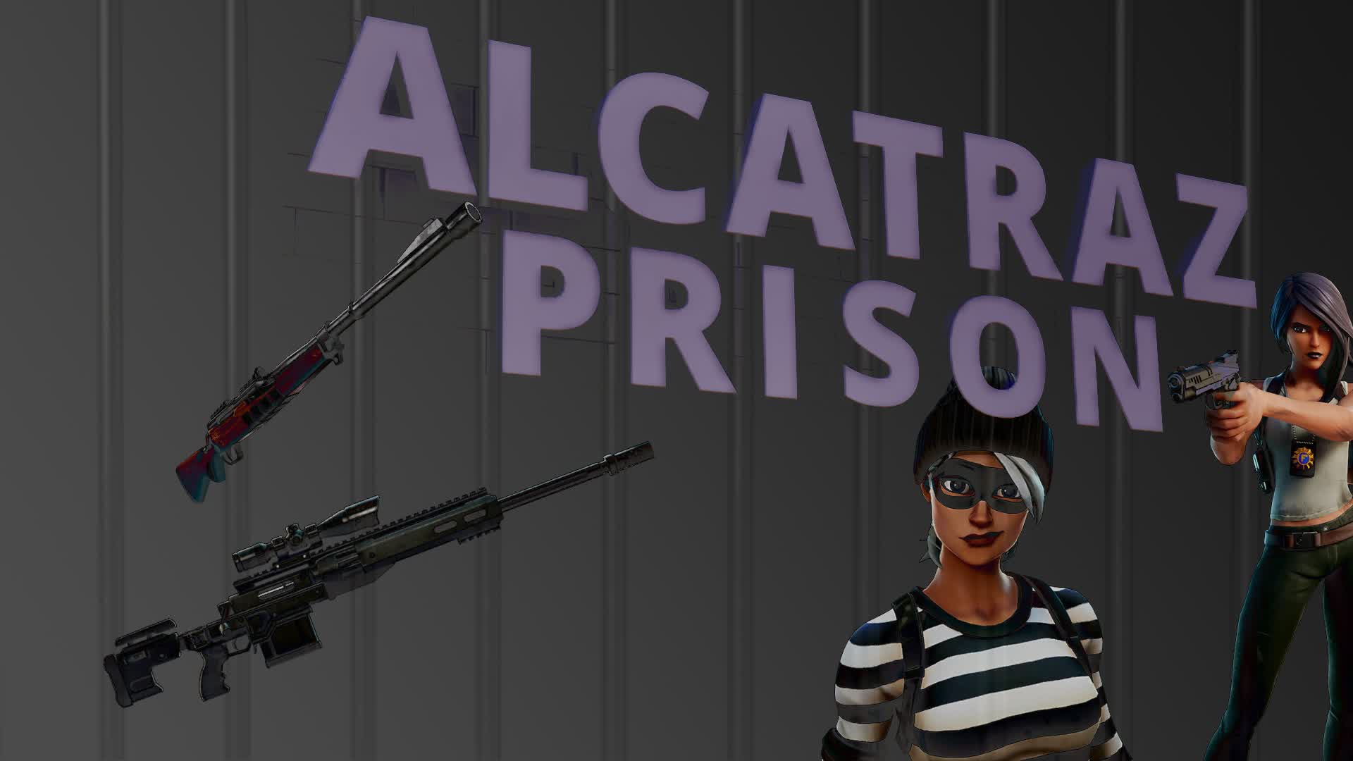 SNIPER I Alcatraz — Fortnite Creative map