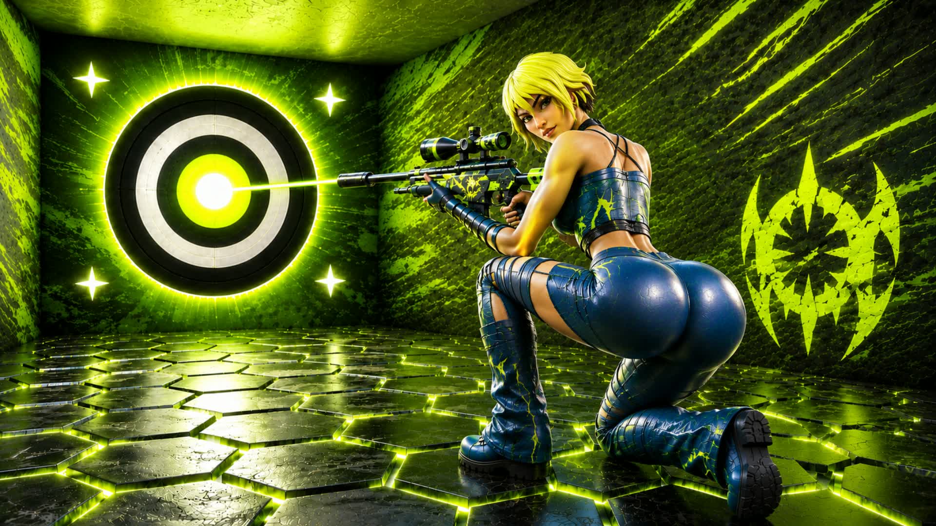 🧪☠️ TOXIC TRICKSHOT PARKOUR ⚗️ — Fortnite Creative map