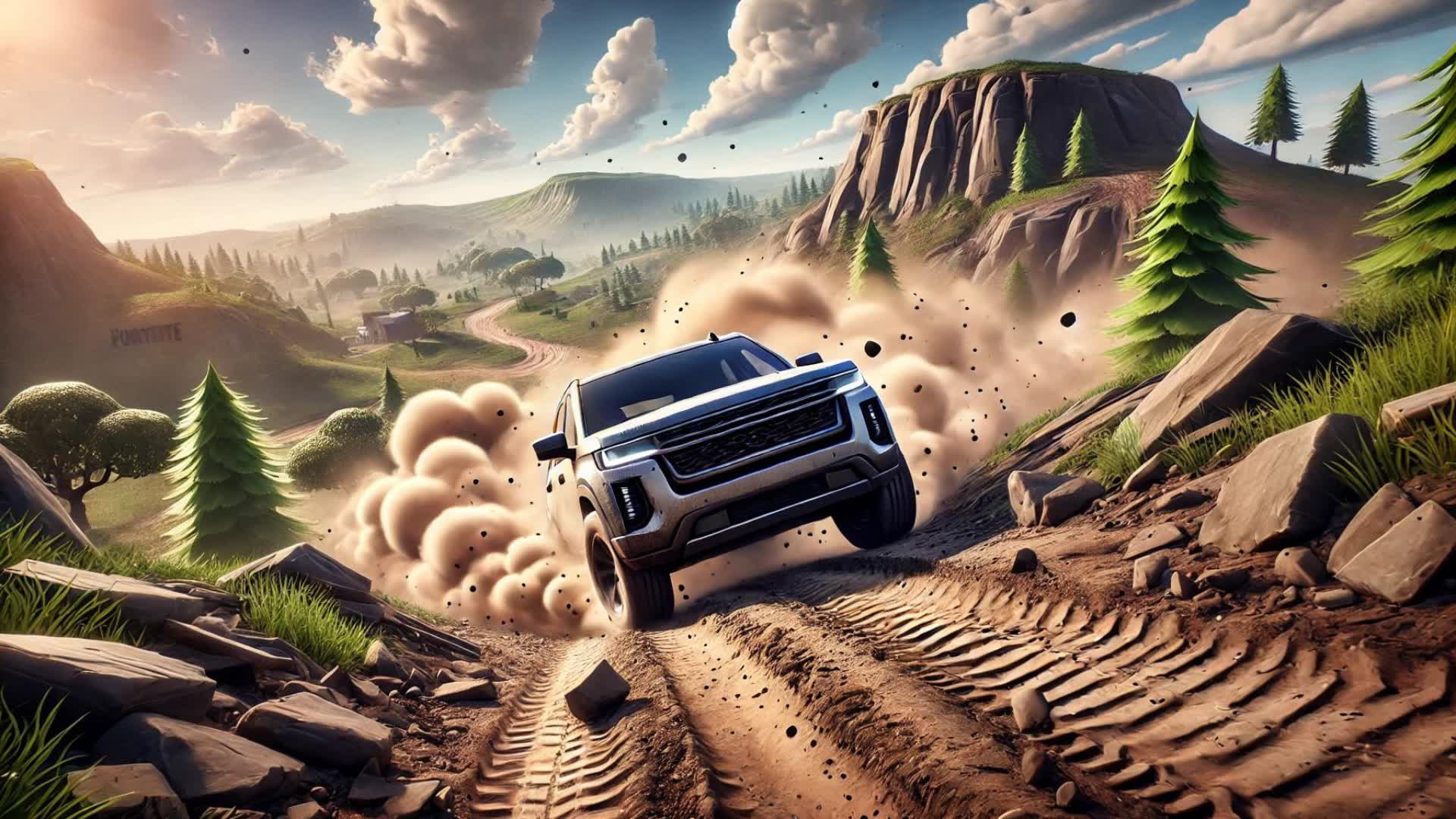 OPEN DRIVE 🌄 — Fortnite Creative map