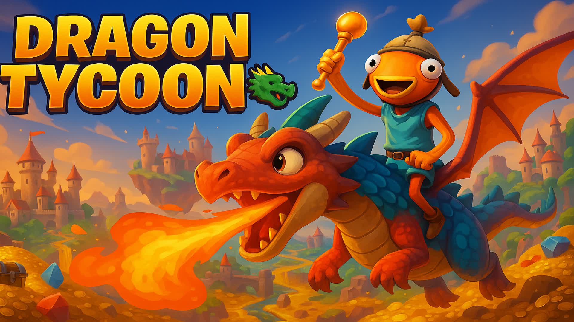 DRAGON TYCOON 🐲 — Fortnite Creative map