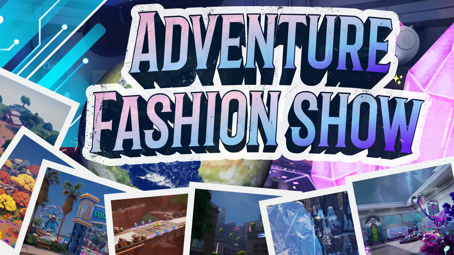 🌍Adventure fashion show 🌍 — Fortnite Creative map