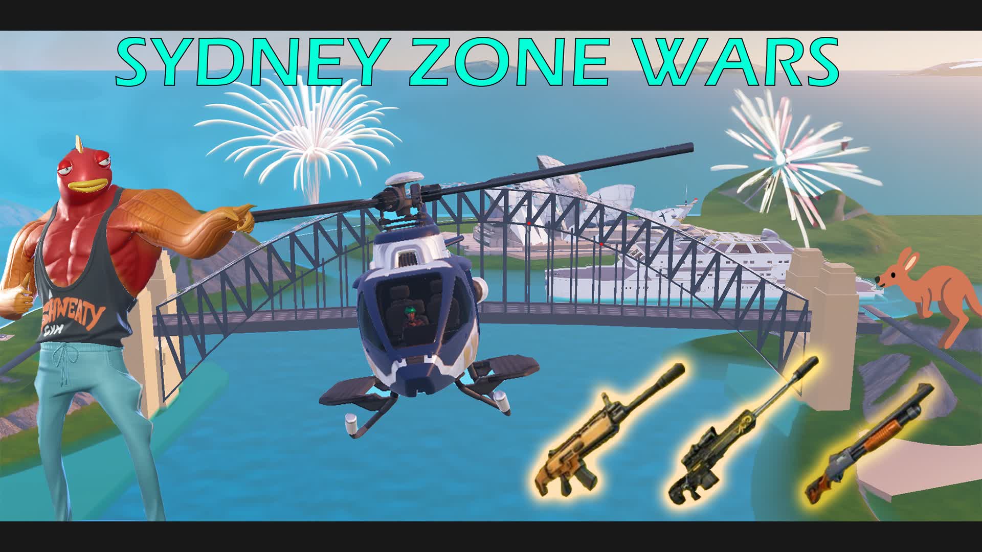 Sydney Zone Wars β Fortnite Creative map