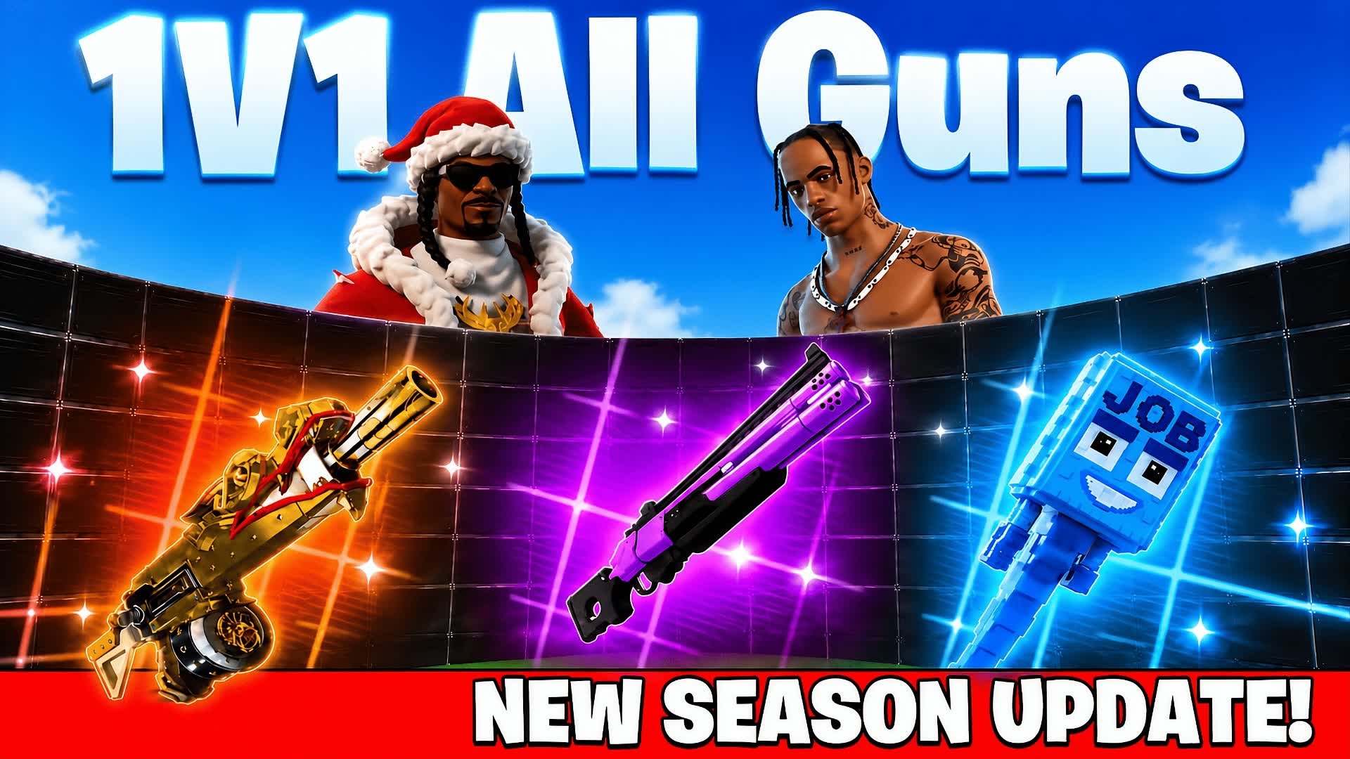 SPECIAL 1v1 all Guns β Fortnite Creative map