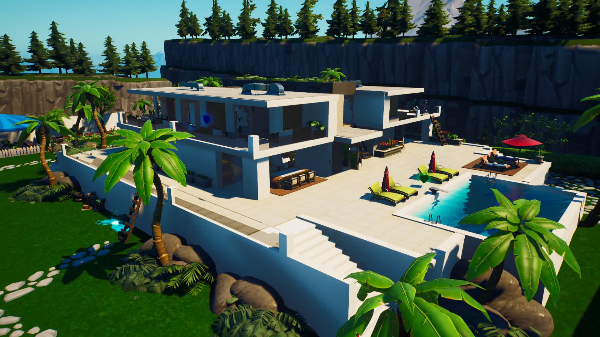 Modern Mansion - Gun Game β Fortnite Creative map