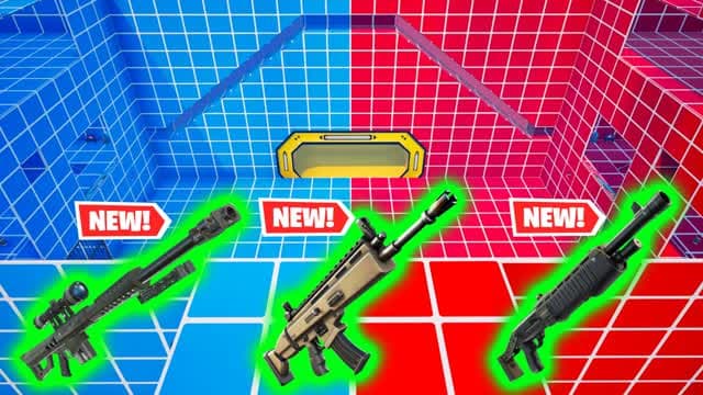 RVB RED VS BLUE MEME โ Fortnite Creative map
