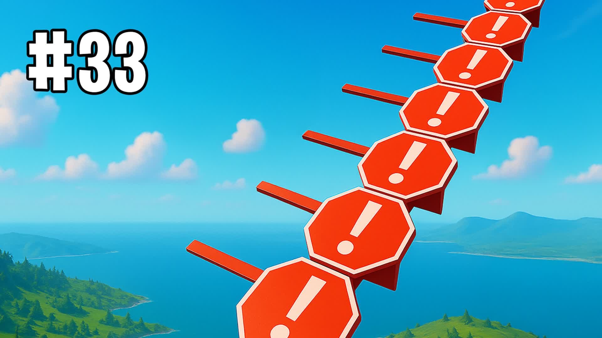HARD PARKOUR #33 — Fortnite Creative map