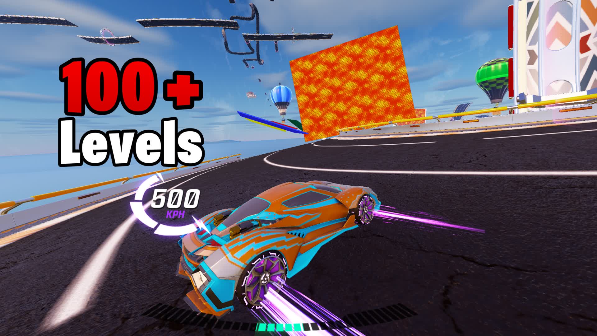 Obby Parkour Car β Fortnite Creative map