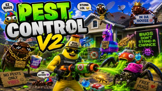 pest control brainrot v2 — Fortnite Creative map