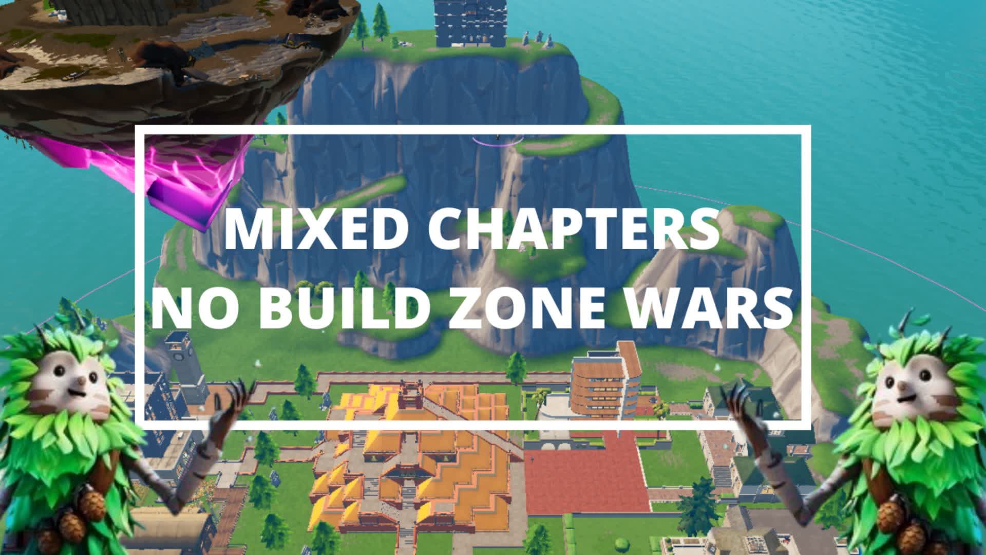 Mixed Chapters No Build Zone Wars — Fortnite Creative map