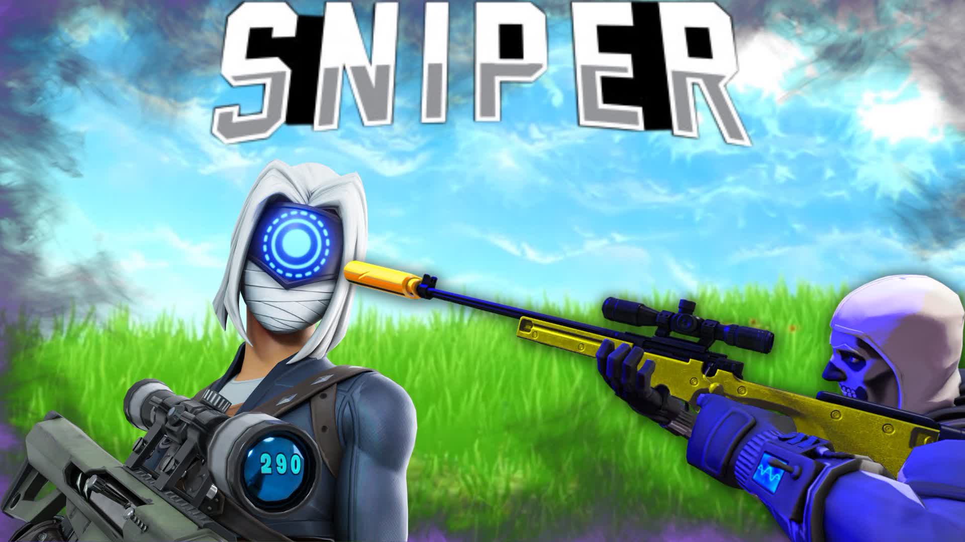 sniper battle — Fortnite Creative map
