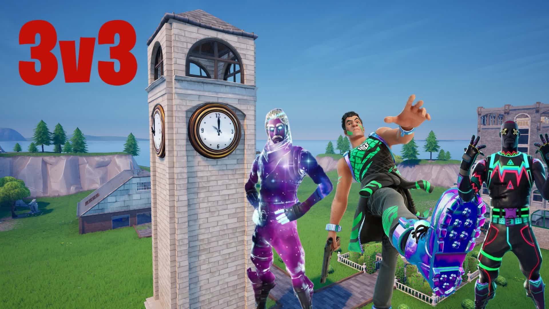 Fortunes Glory 3v3 π« β Fortnite Creative map