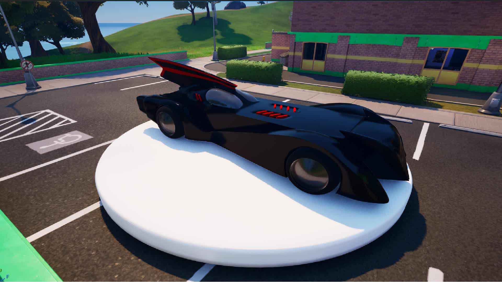 Batmobile - Batman — Fortnite Creative map