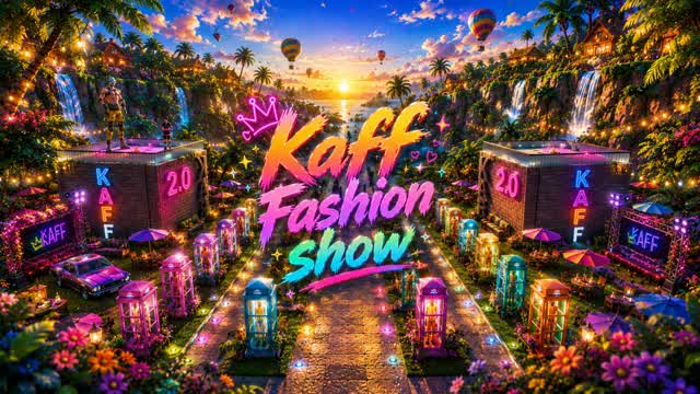Kaff Fashion show 2.0 — Fortnite Creative map