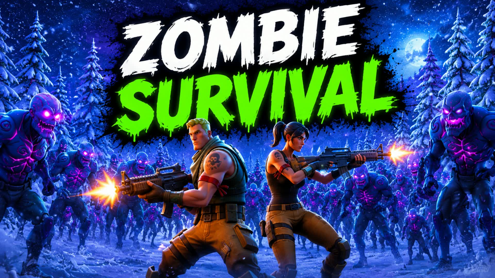 Zombie Survival β Fortnite Creative map