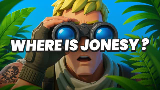 Where is Jonesy — Fortnite Creative map
