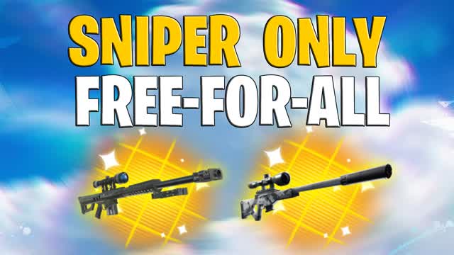 Sniper Only FFA β β Fortnite Creative map