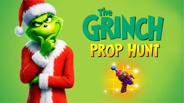 THE GRINCH PROP HUNT CAVE โ Fortnite Creative map